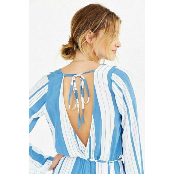 Faithfull The Brand Women's Blue Vision Romper L - Picture 2 of 6